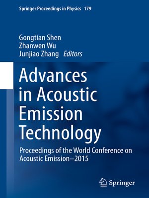 cover image of Advances in Acoustic Emission Technology
